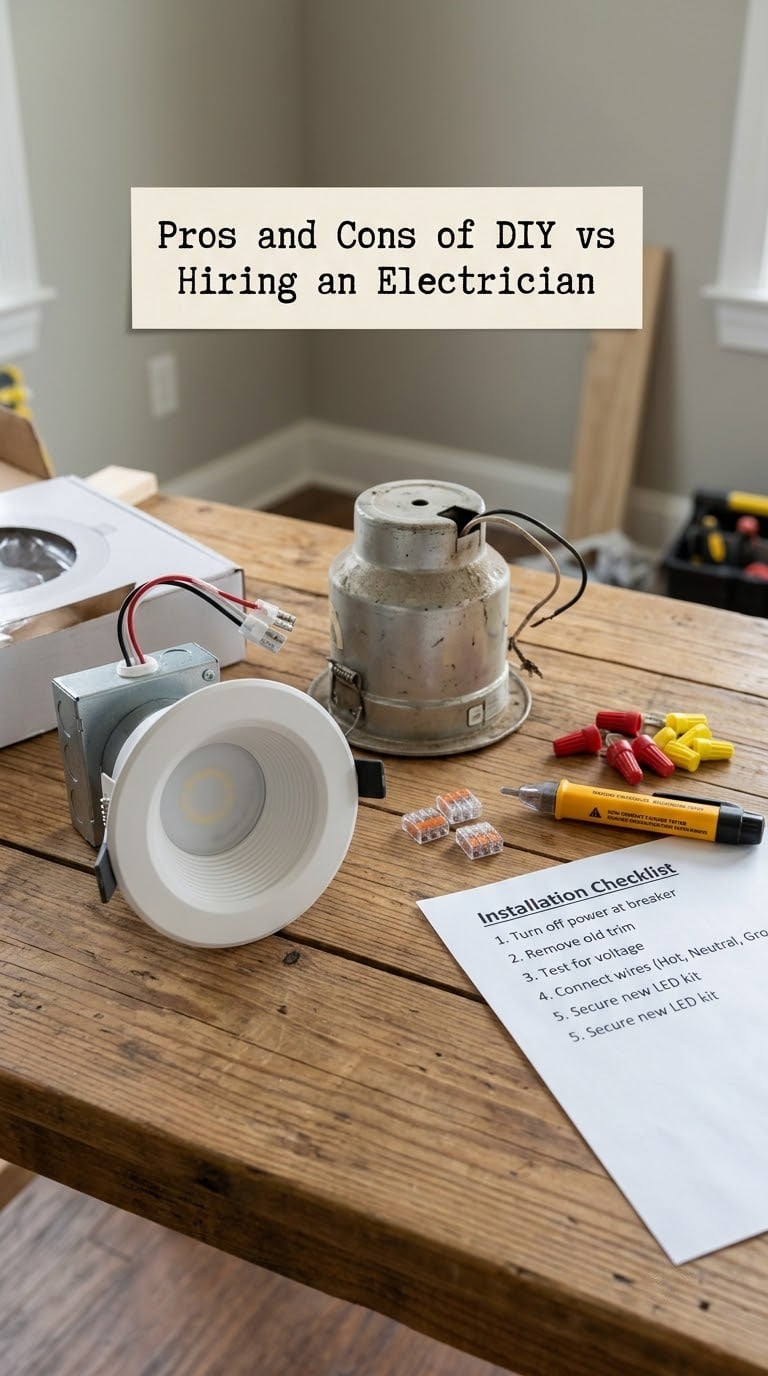Pros and Cons of DIY vs Hiring an Electrician