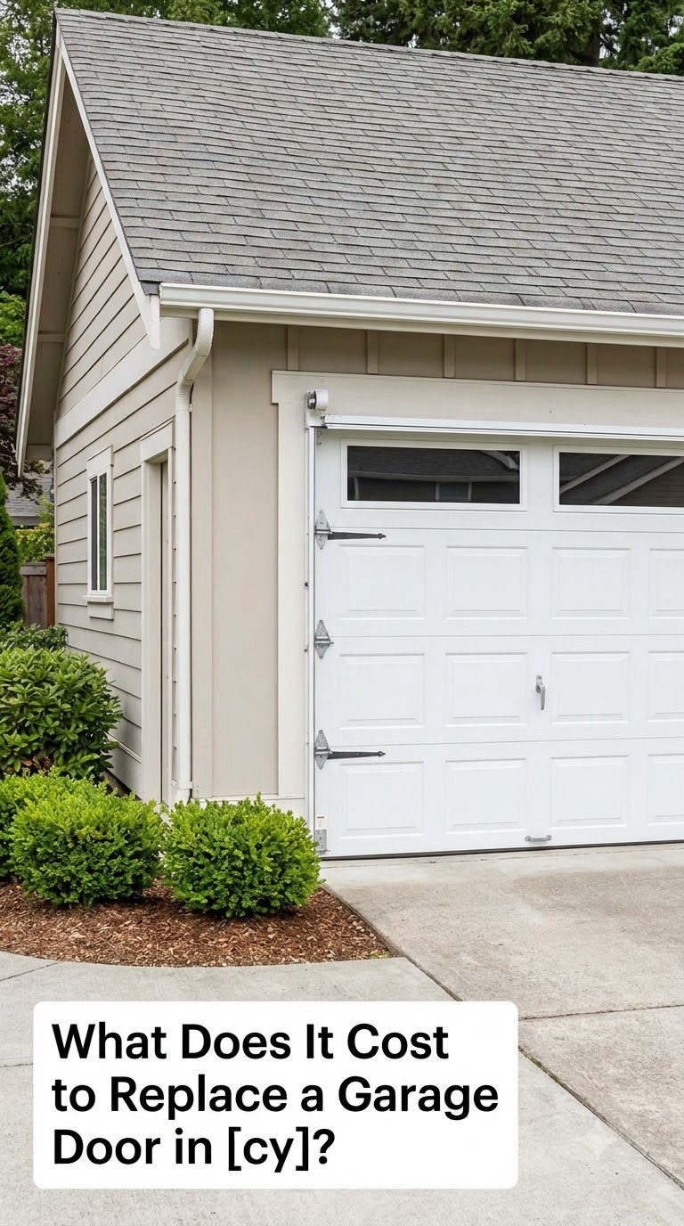 What Does It Cost to Replace a Garage Door in 2026?