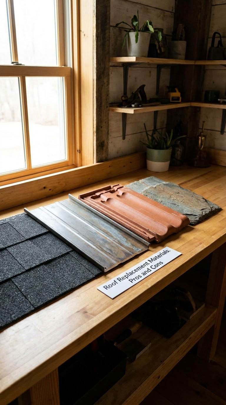 Roof Replacement Materials: Pros and Cons