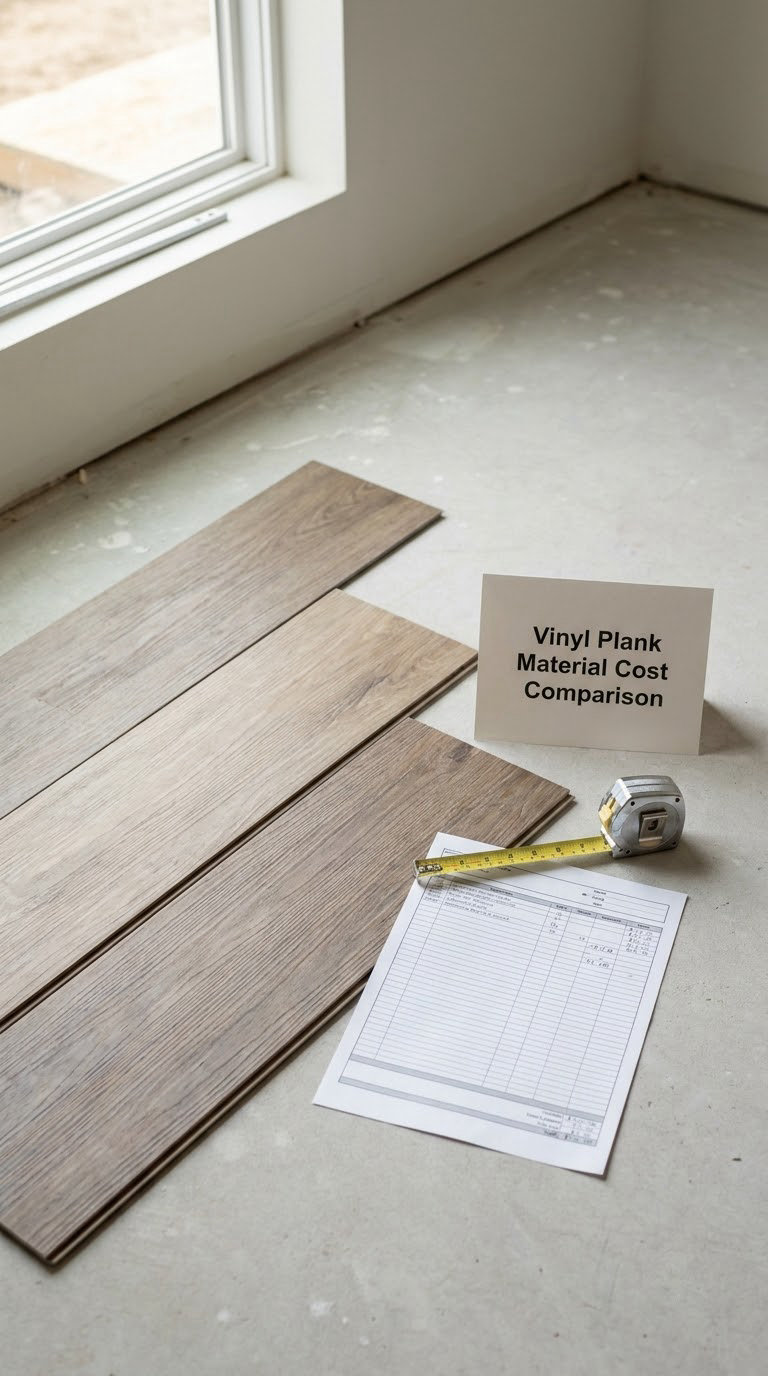Vinyl Plank Material Cost Comparison