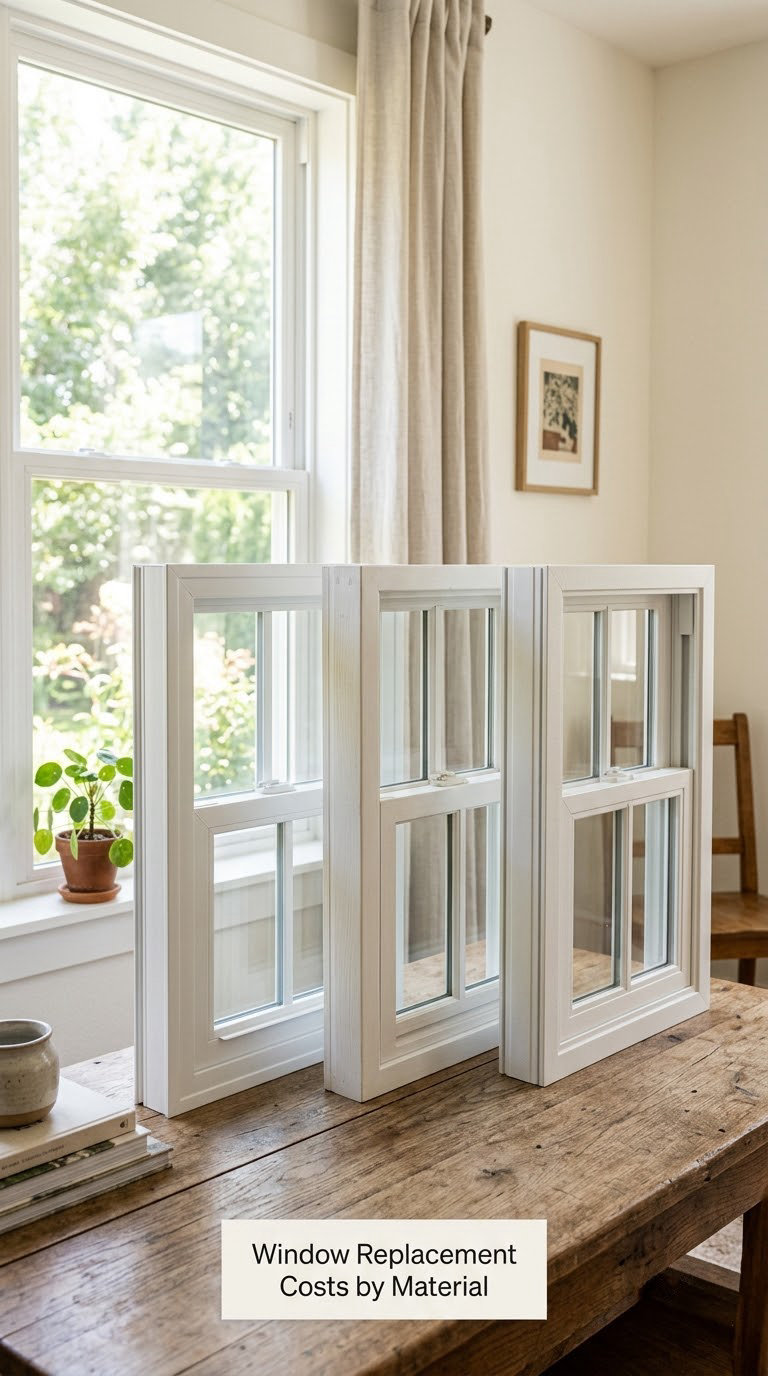 Window Replacement Costs by Material