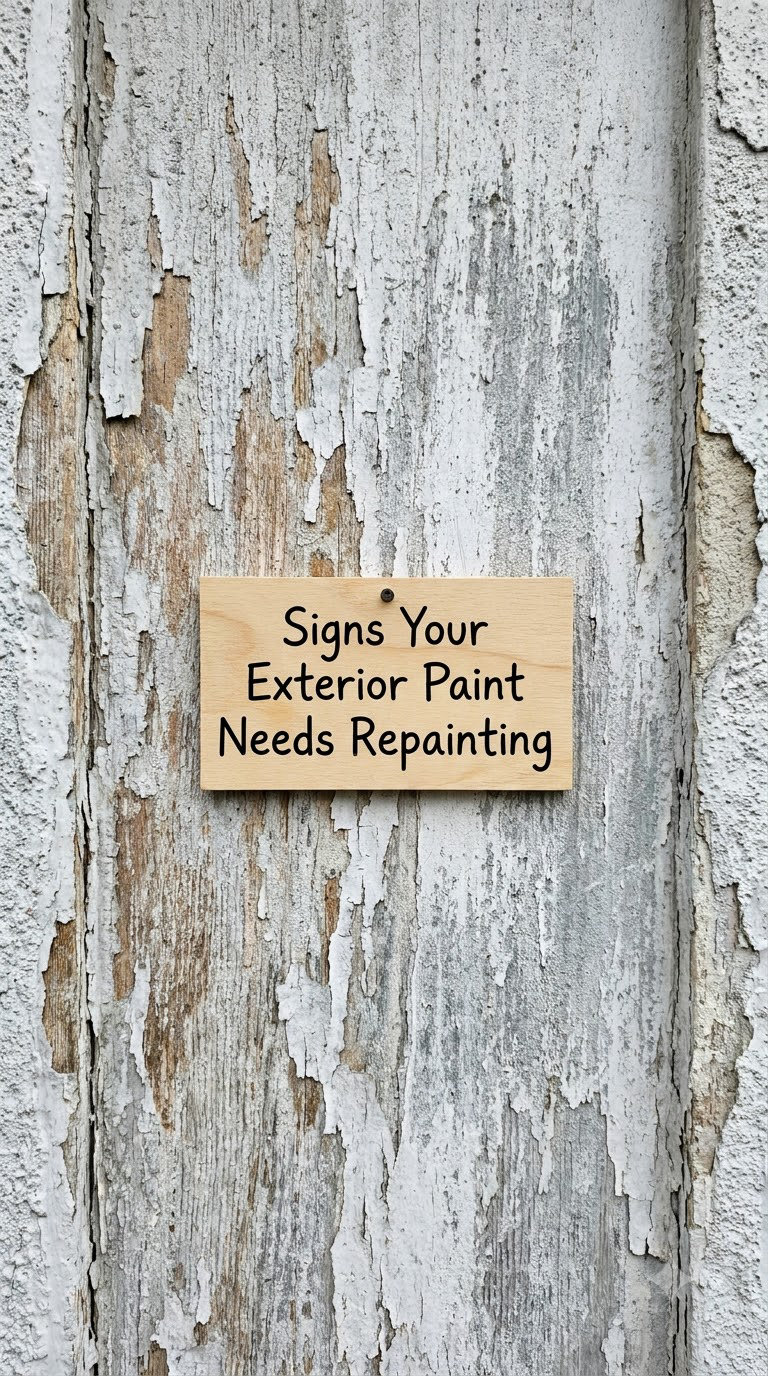 Signs Your Exterior Paint Needs Repainting