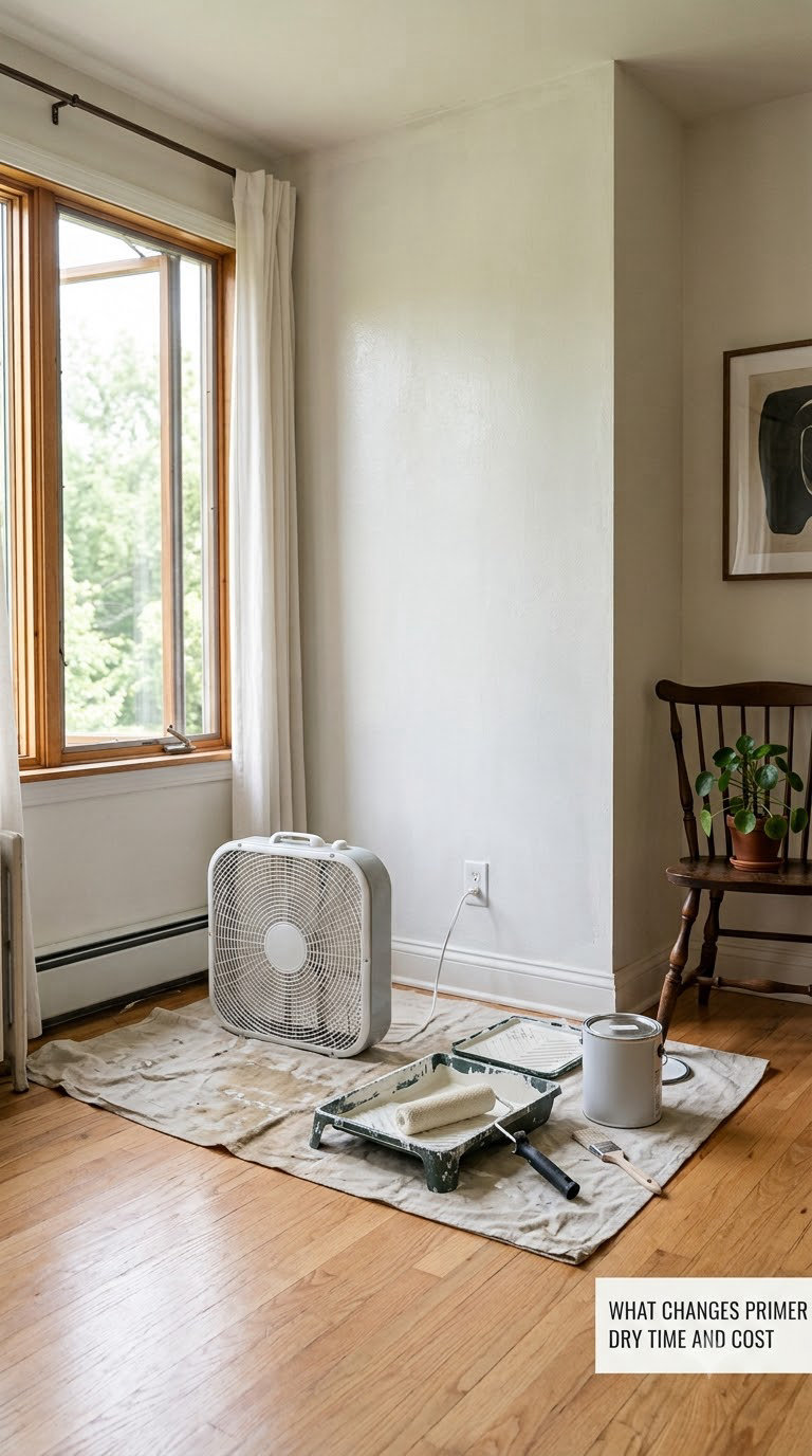 What Changes Primer Dry Time and Cost