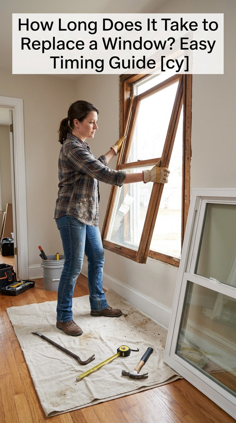 How Long Does It Take to Replace a Window? Easy Timing Guide 2026