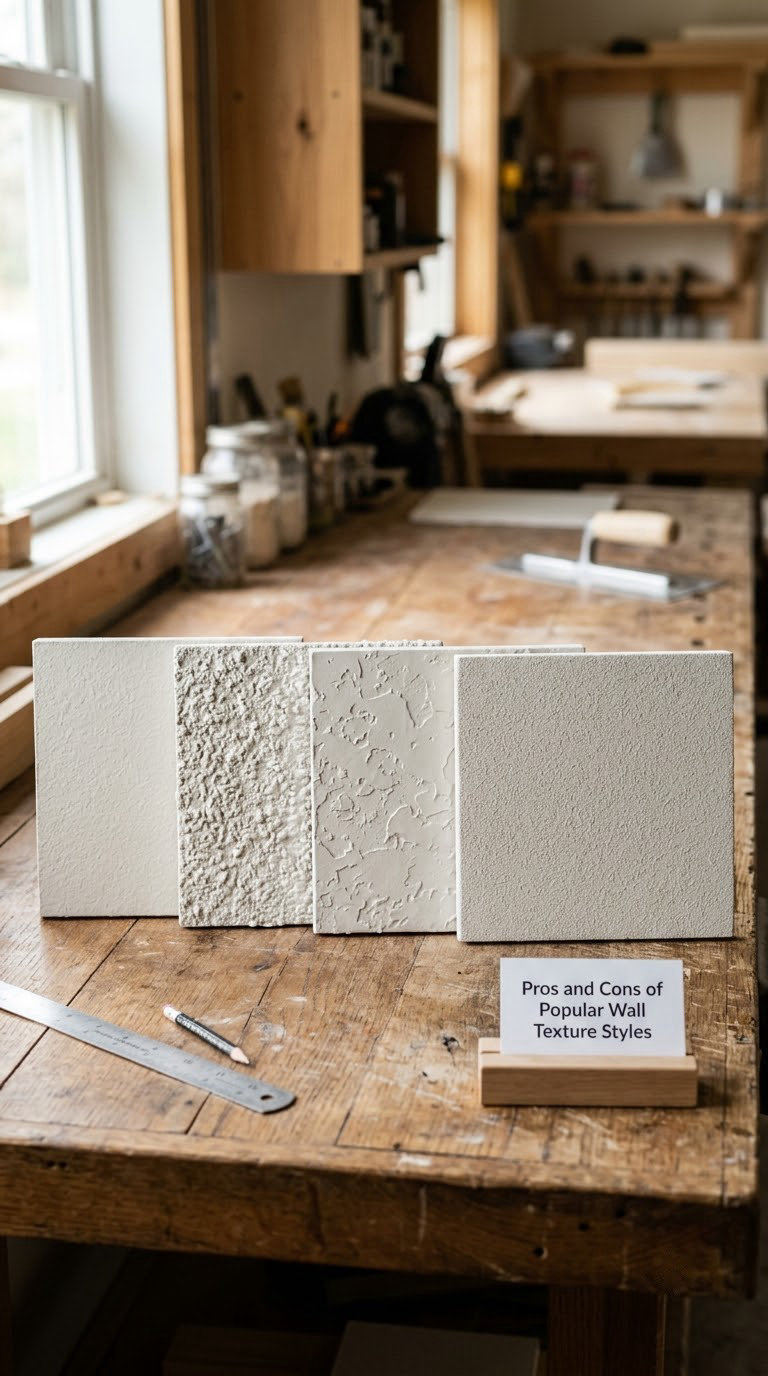 Pros and Cons of Popular Wall Texture Styles