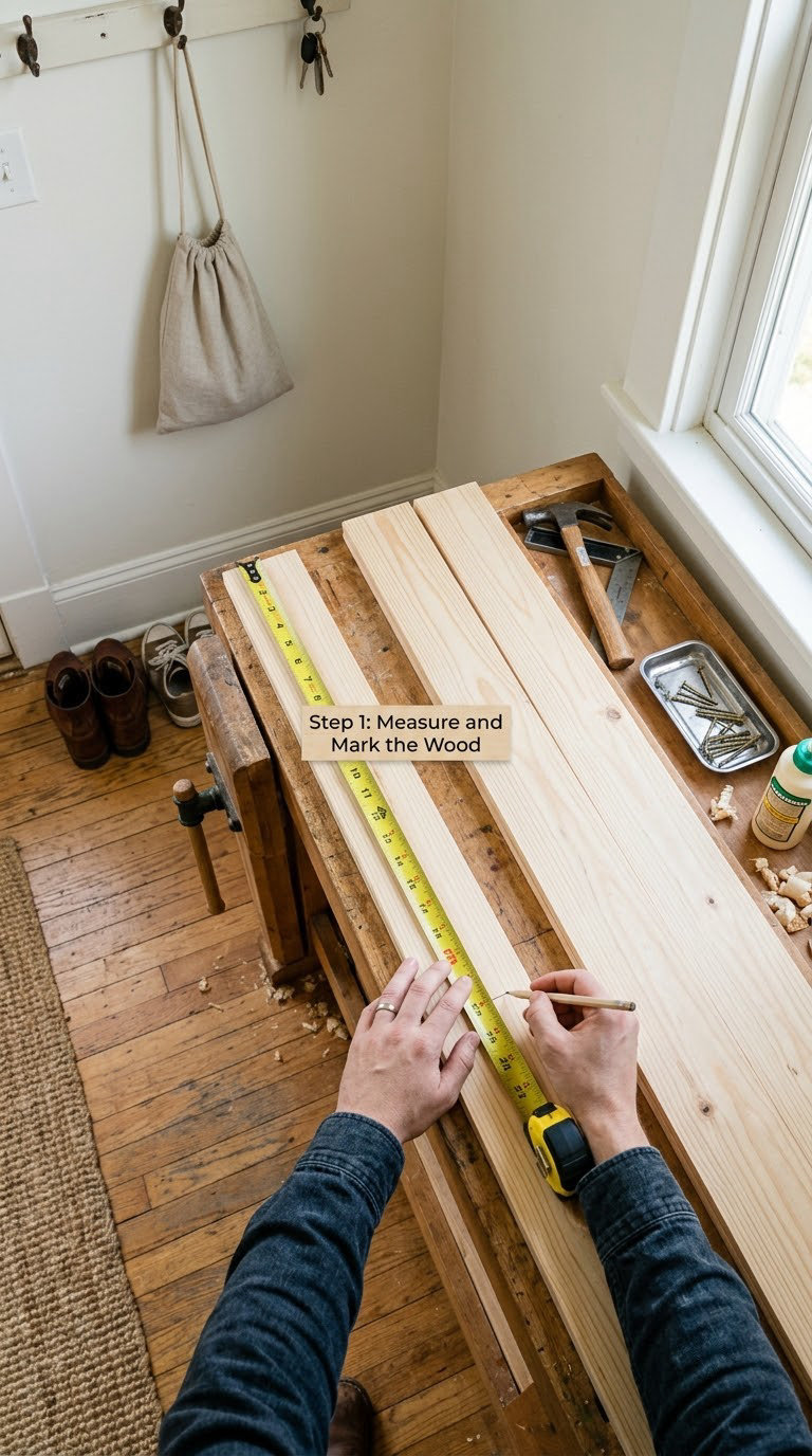 Step 1: Measure and Mark the Wood