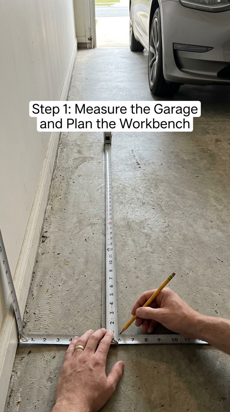 Step 1: Measure the Garage and Plan the Workbench