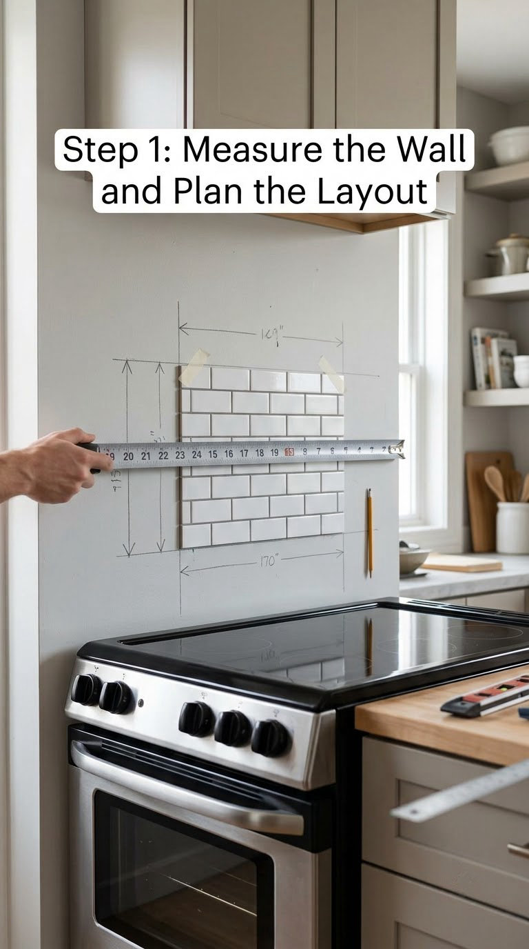 Step 1: Measure the Wall and Plan the Layout