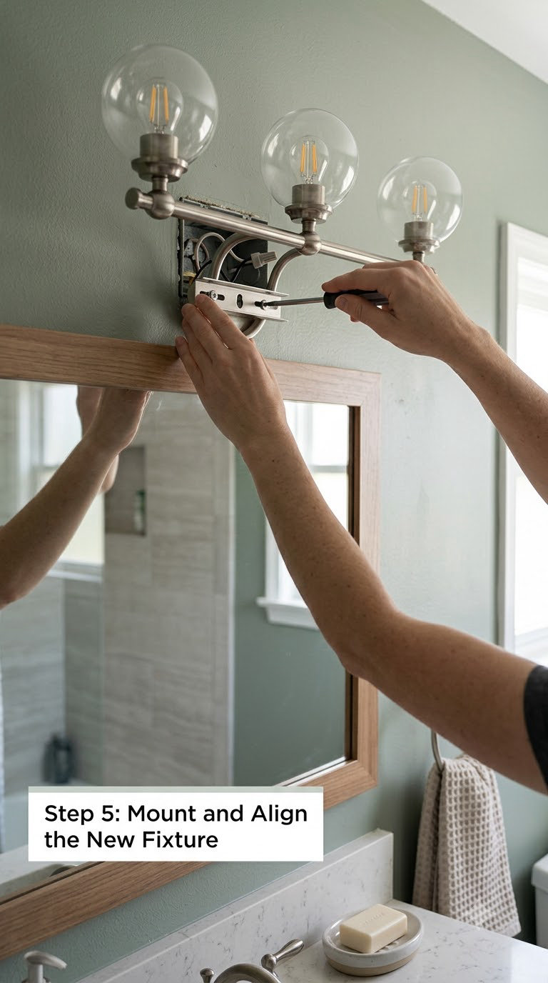 Step 5: Mount and Align the New Fixture