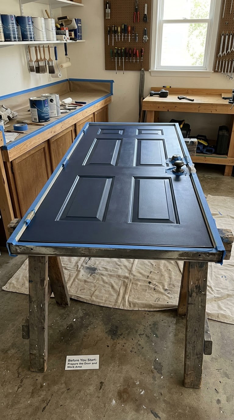 Before You Start: Prepare the Door and Work Area