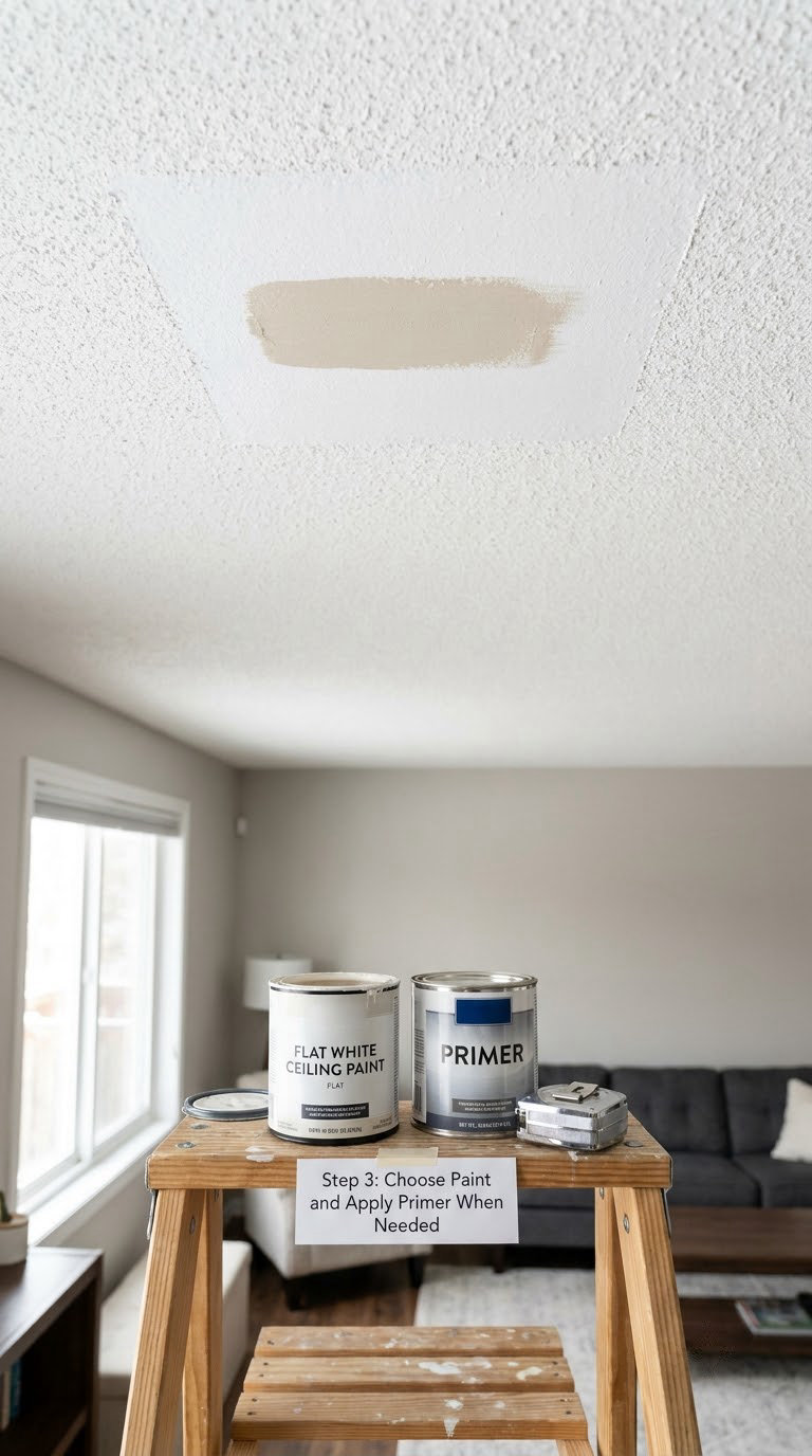 Step 3: Choose Paint and Apply Primer When Needed