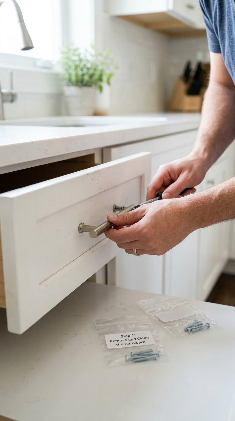 Step 1: Remove and Clean the Hardware