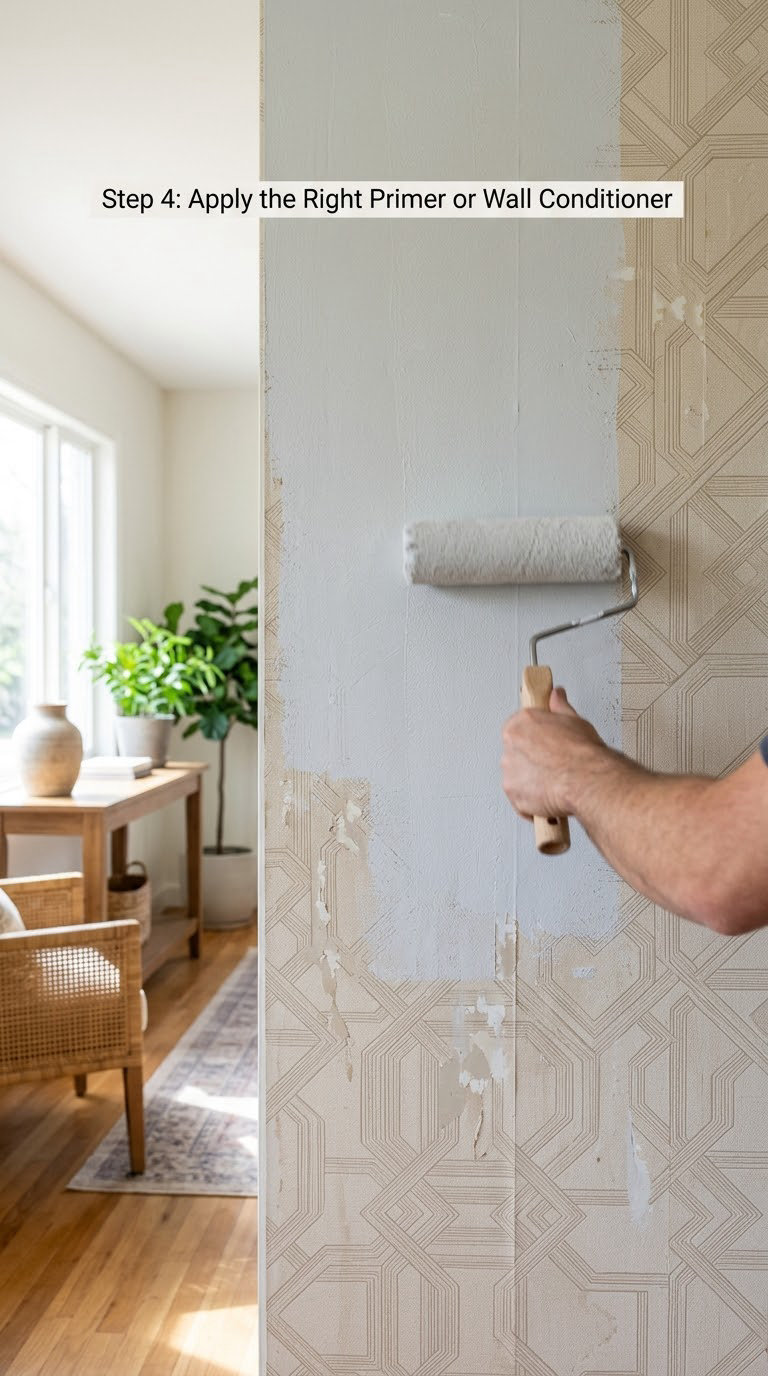 Step 4: Apply the Right Primer or Wall Conditioner