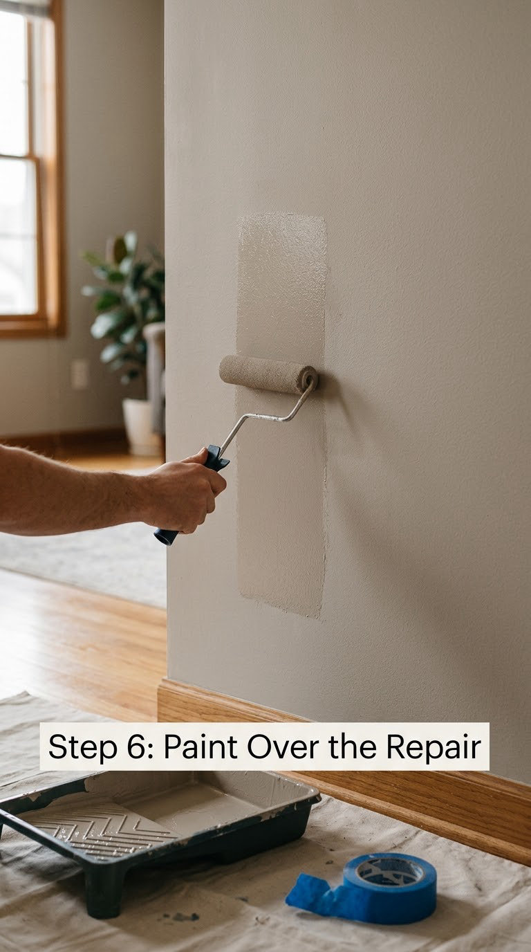 Step 6: Paint Over the Repair