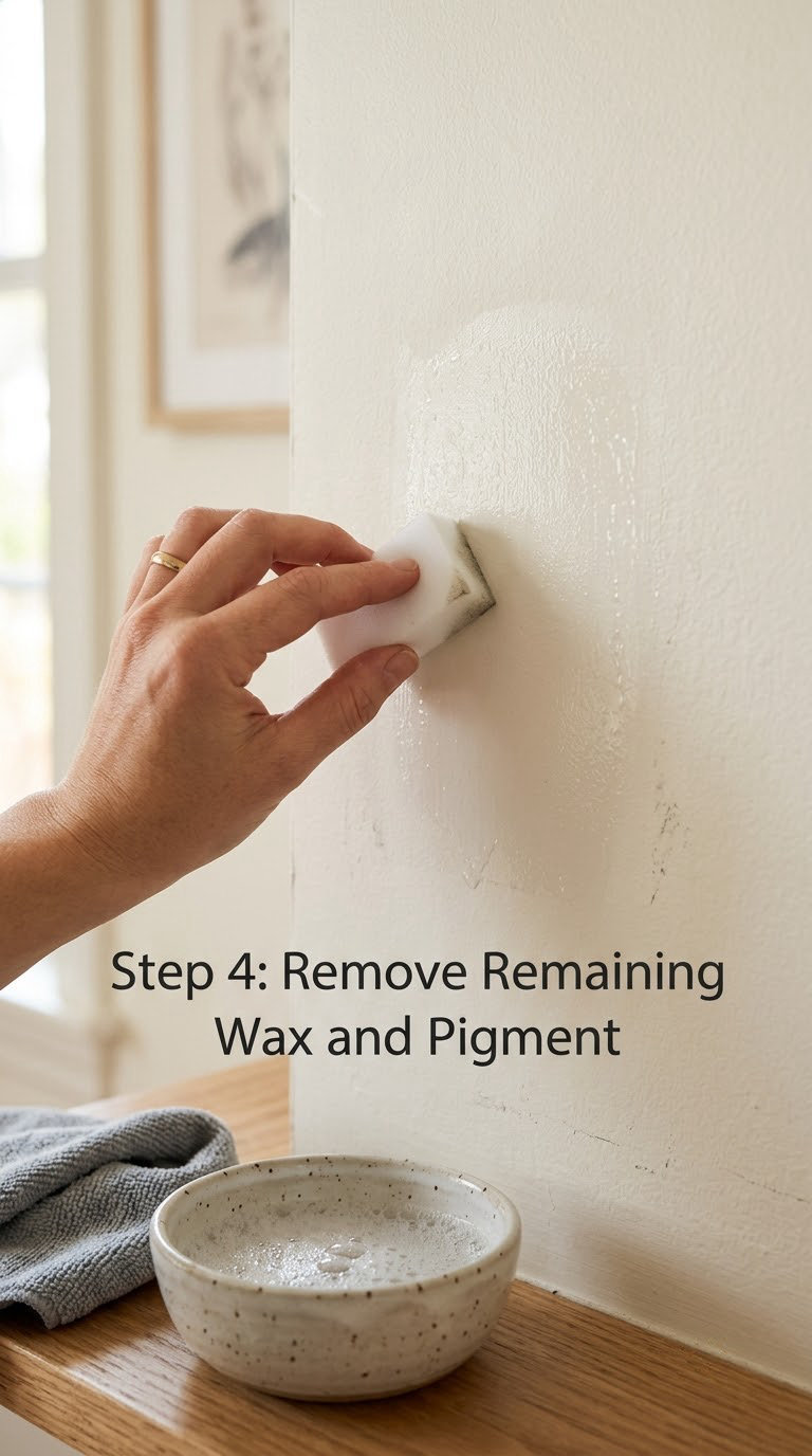 Step 4: Remove Remaining Wax and Pigment