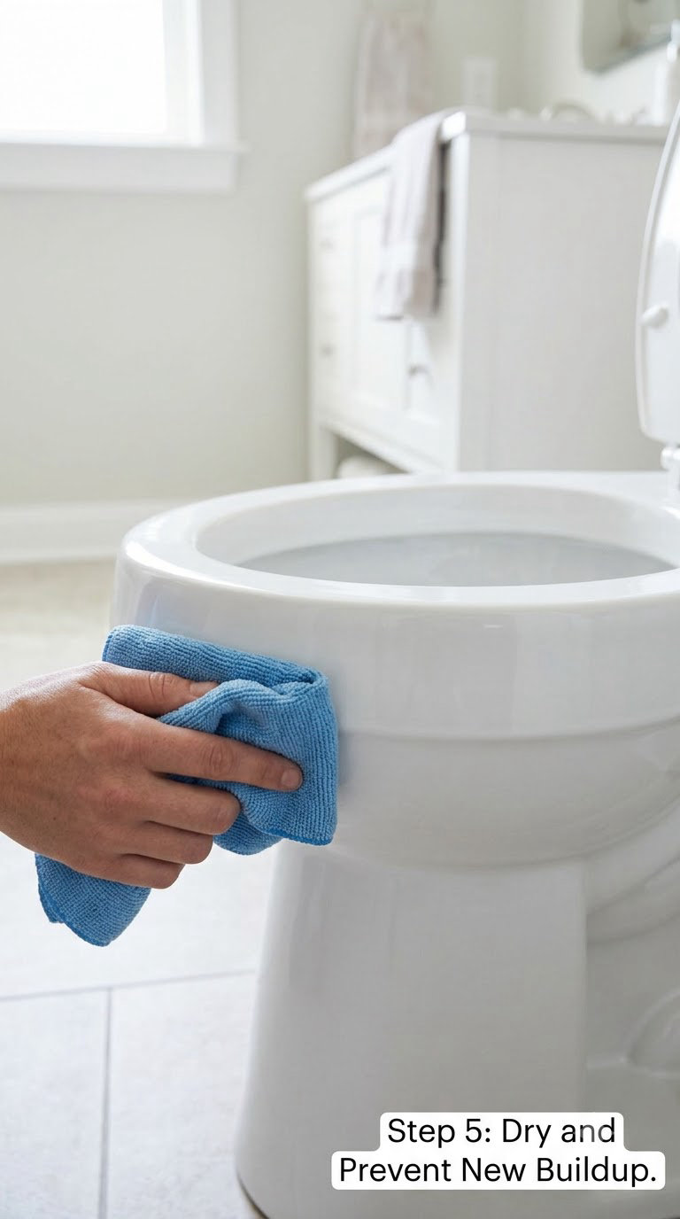 Step 5: Dry and Prevent New Buildup