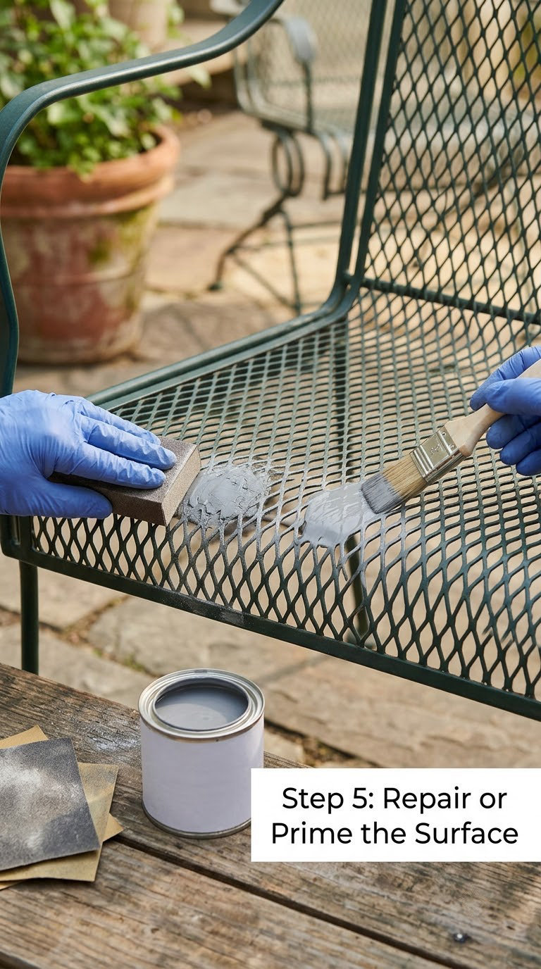 Step 5: Repair or Prime the Surface