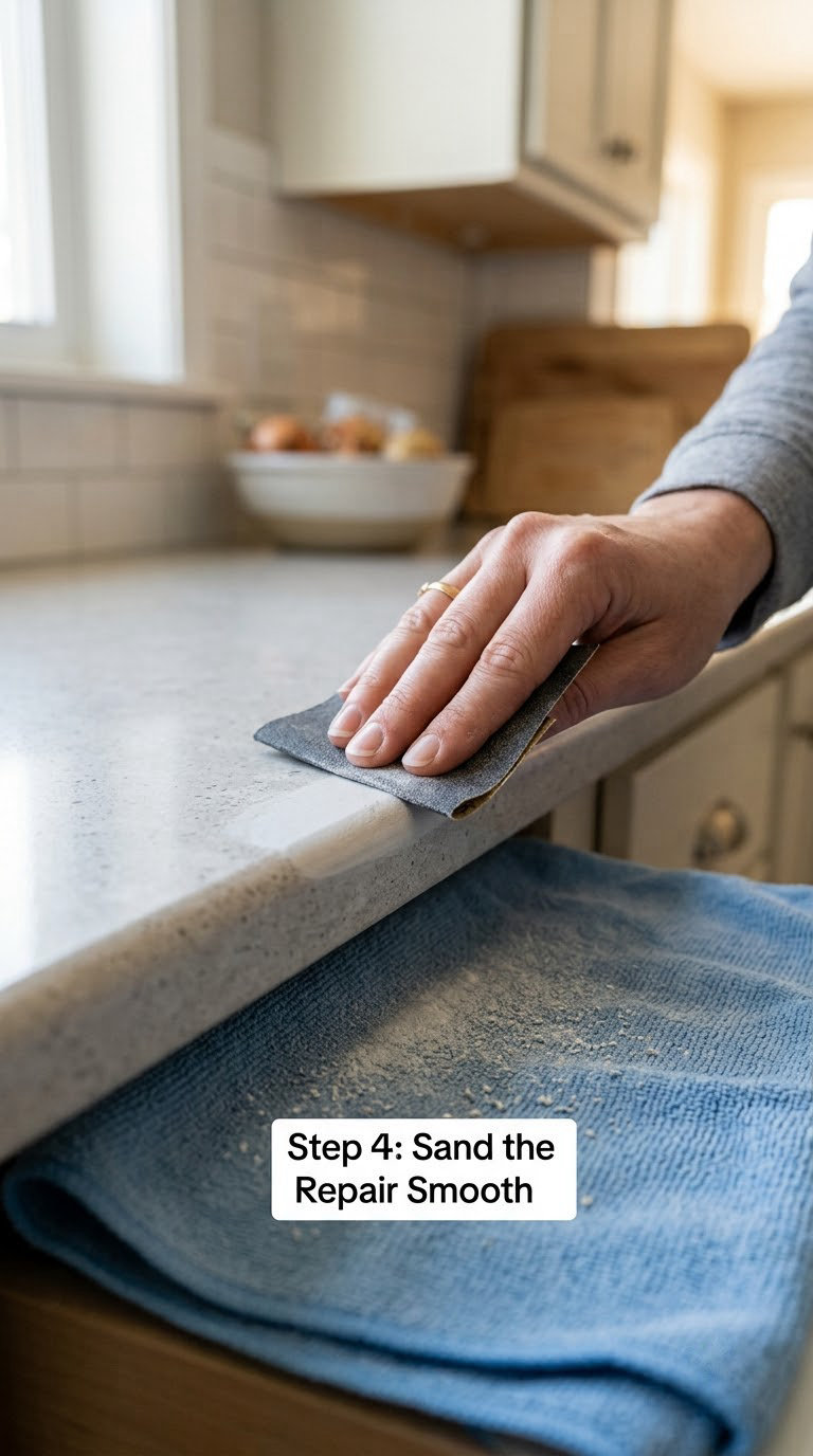 Step 4: Sand the Repair Smooth