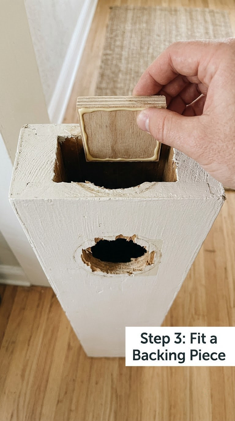 Step 3: Fit a Backing Piece