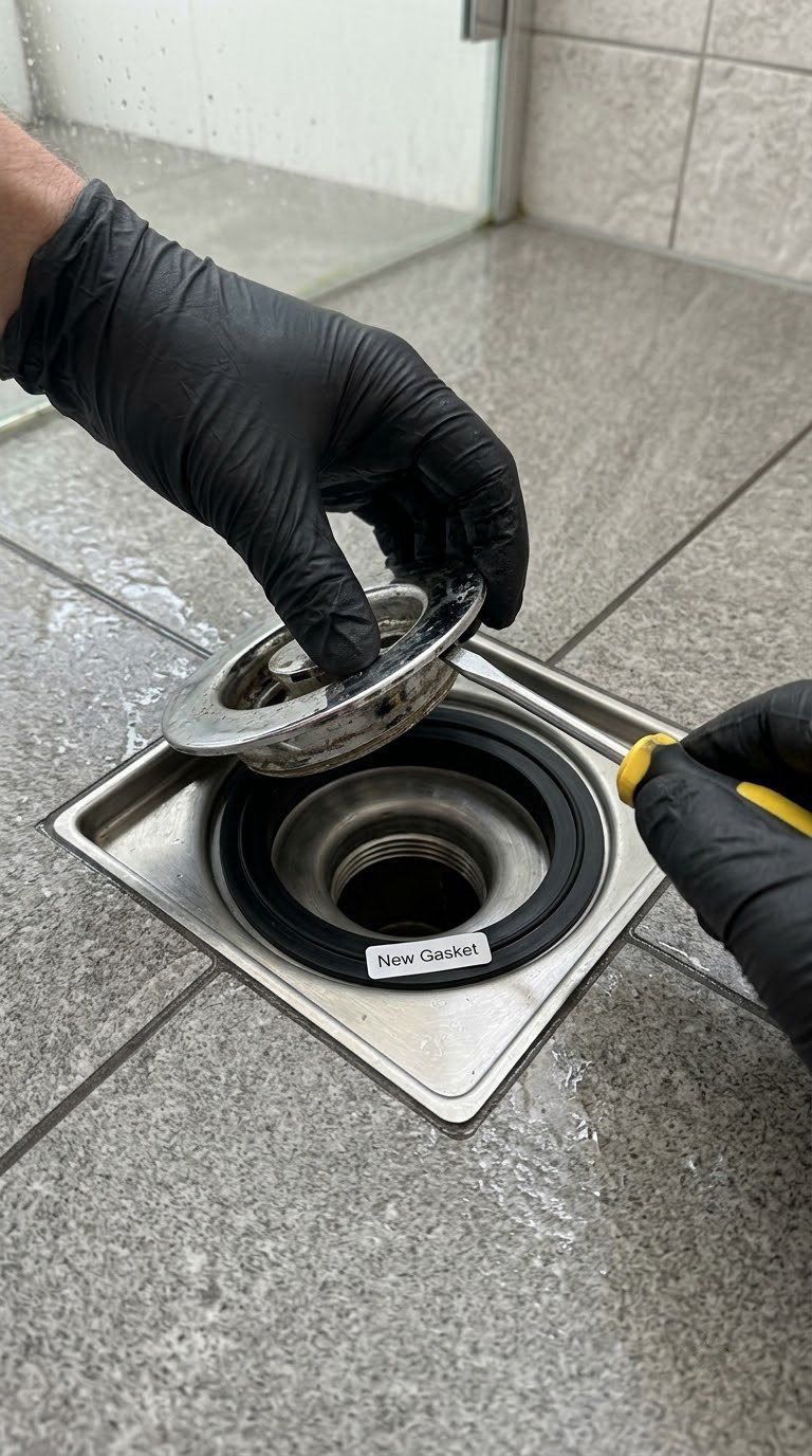 Step 5: Repair the Drain or Leaking Joint