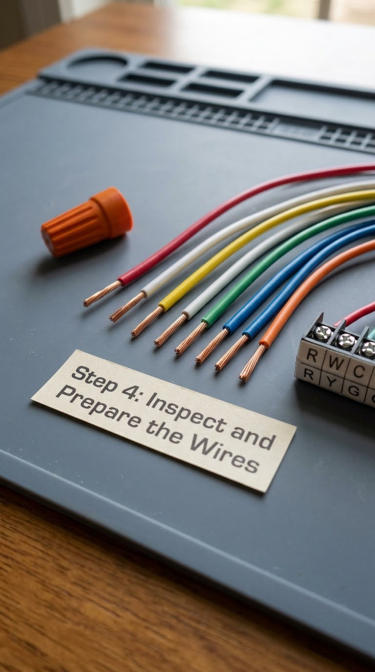 Step 4: Inspect and Prepare the Wires