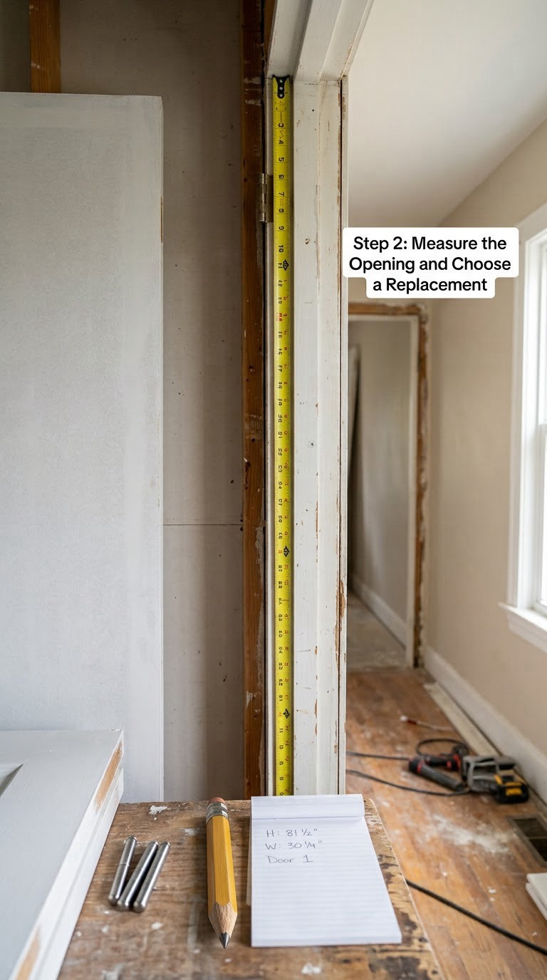 Step 2: Measure the Opening and Choose a Replacement