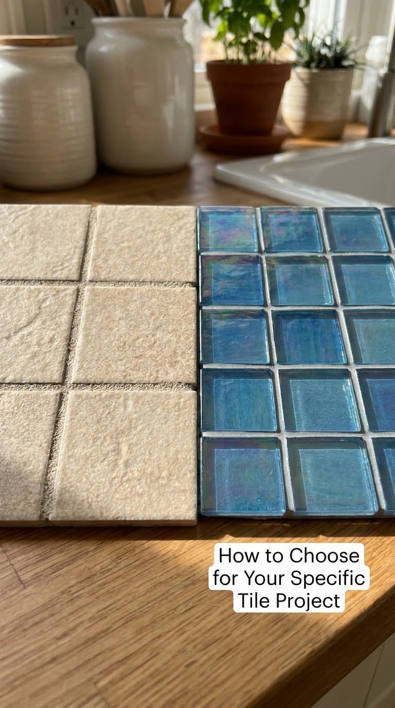 How to Choose for Your Specific Tile Project